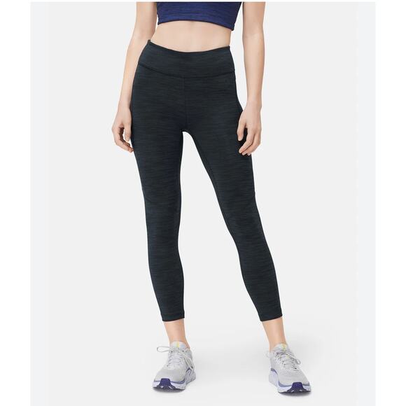 Outdoor Voices Tech Sweat 3/4 Marled Black Leggings - Picture 1 of 5